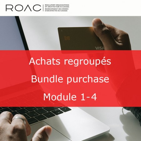 Bundle purchase : Module 1 to 4 (pkg)
